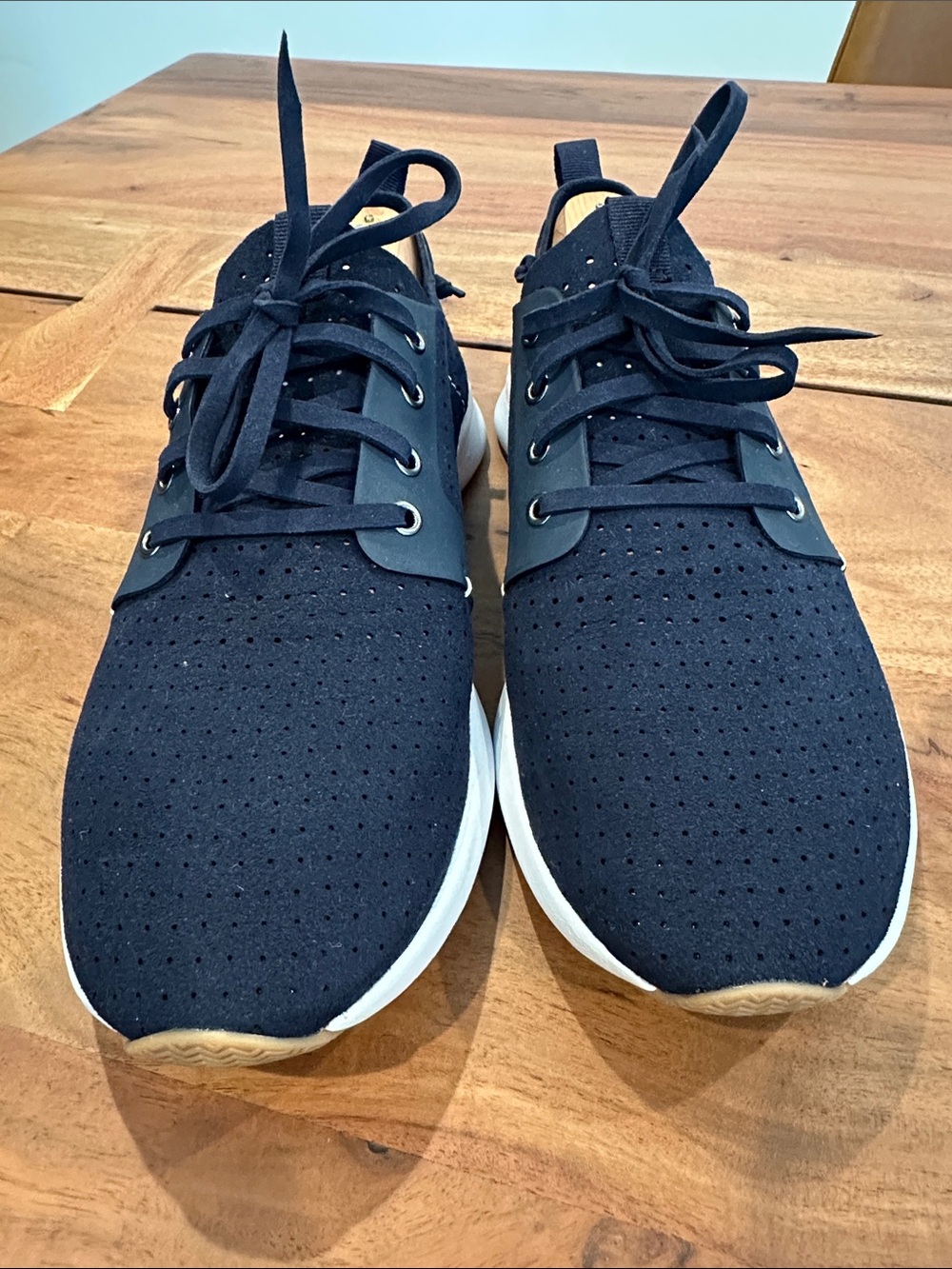 Men's Steve MaddenNavy Perforated Lace-Up Sneakers - Casual Athletic Style